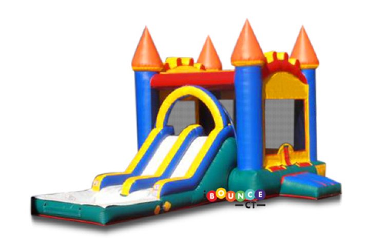 $375 Bounce Castle Combo Dual Slide Wet Use