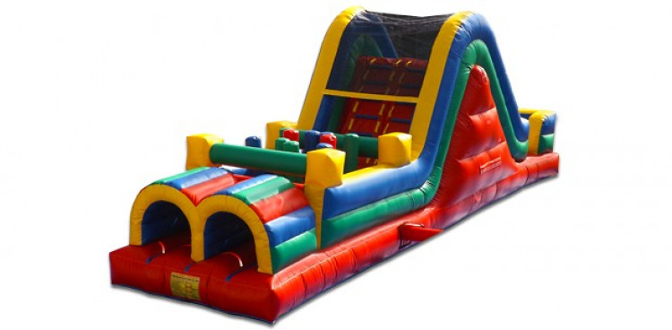 $425 Multi Color Obstacle Course 38ft
